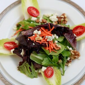 plate of side salad